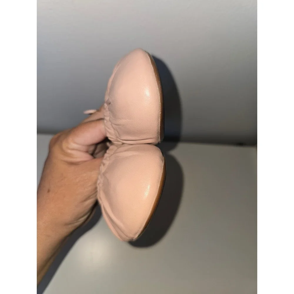 Seychelles Oh Darling Leather Ballet Flats Blush Size 8.5 balletcore coquette